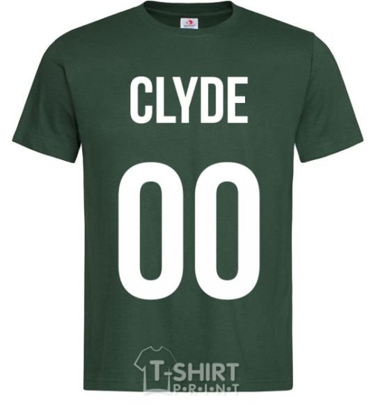 Men's T-Shirt Clyde bottle-green фото