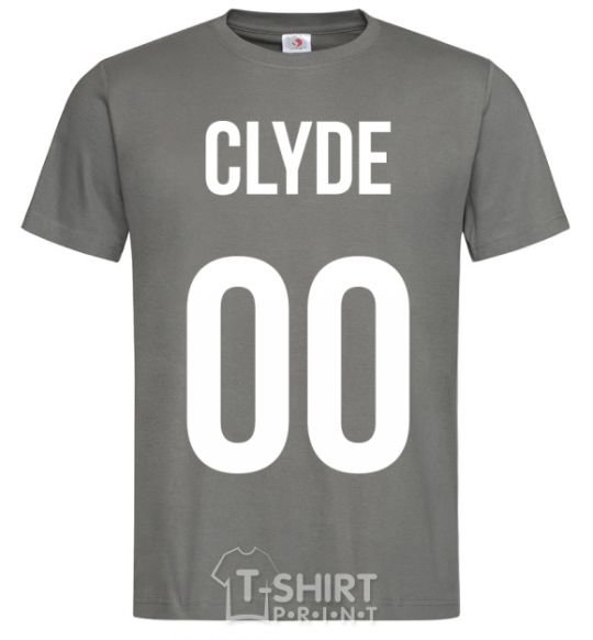 Men's T-Shirt Clyde dark-grey фото
