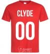Men's T-Shirt Clyde red фото