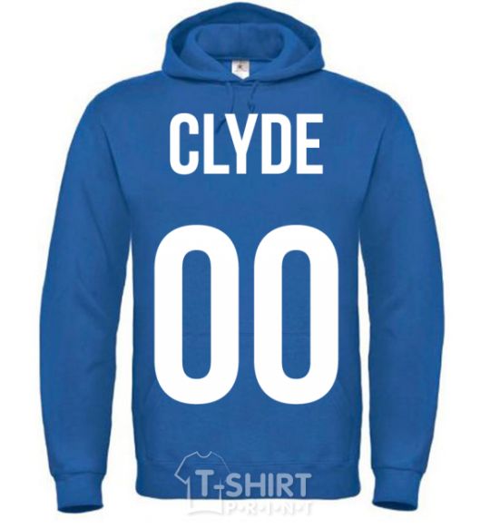 Men`s hoodie Clyde royal фото