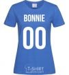 Women's T-shirt Bonnie royal-blue фото