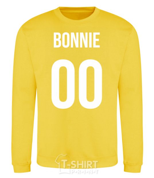 Sweatshirt Bonnie yellow фото
