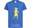 Детская футболка Счастье Головоломка Ярко-синий фото