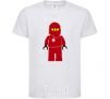 Детская футболка Lego Red Белый фото