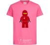 Детская футболка Lego Red Ярко-розовый фото