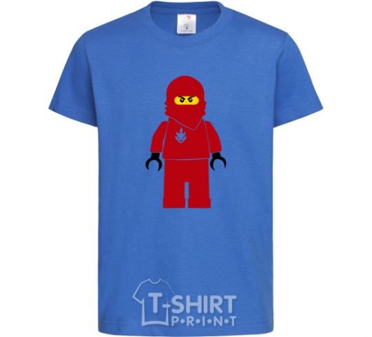 Kids T-shirt Lego Red royal-blue фото