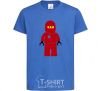 Детская футболка Lego Red Ярко-синий фото