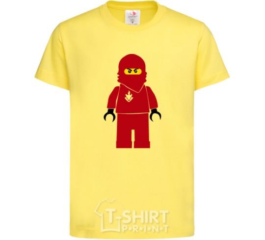 Kids T-shirt Lego Red cornsilk фото
