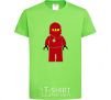 Kids T-shirt Lego Red orchid-green фото