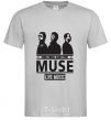 Men's T-Shirt Muse group grey фото