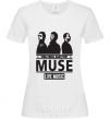 Women's T-shirt Muse group White фото