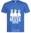 Men's T-Shirt Muse group royal-blue фото