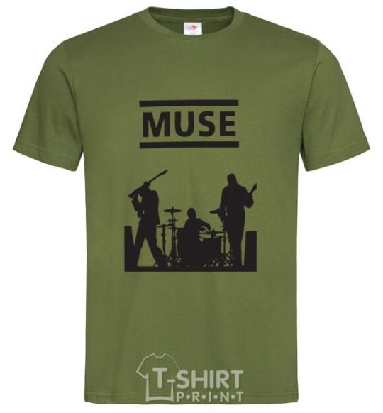 Men's T-Shirt Muse siluet millennial-khaki фото