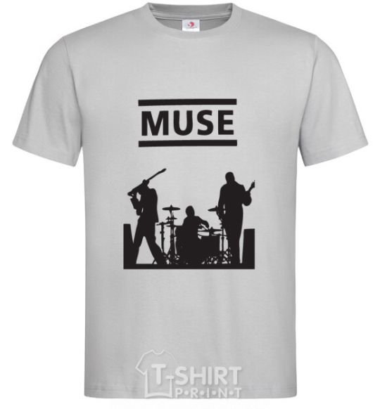 Men's T-Shirt Muse siluet grey фото