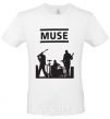 Men's T-Shirt Muse siluet White фото