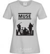 Women's T-shirt Muse siluet grey фото