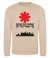 Sweatshirt Red hot chili peppers city sand фото