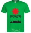 Men's T-Shirt Red hot chili peppers city kelly-green фото