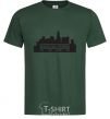 Men's T-Shirt Red hot chili peppers little city bottle-green фото