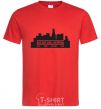 Men's T-Shirt Red hot chili peppers little city red фото