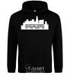 Men`s hoodie Red hot chili peppers little city black фото