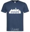 Men's T-Shirt Red hot chili peppers little city navy-blue фото