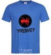 Мужская футболка The prodigy Ярко-синий фото