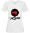 Женская футболка The prodigy Белый фото