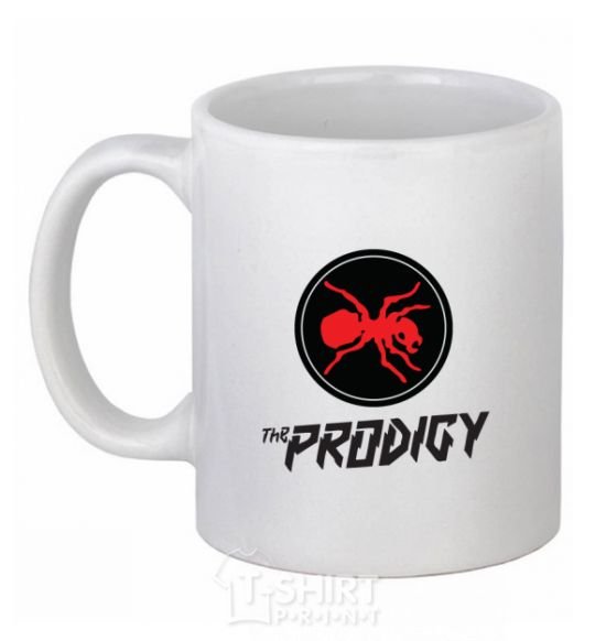Ceramic mug The prodigy White фото