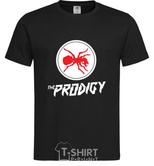 Мужская футболка The prodigy Черный фото