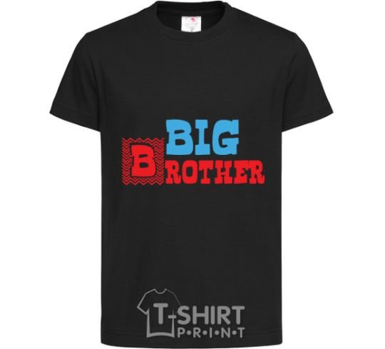 Детская футболка Big brother V.1 Черный фото