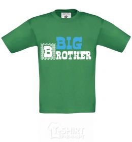 Kids T-shirt Big brother V.1 orchid-green фото