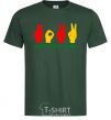 Мужская футболка Fingers 2022 Темно-зеленый фото