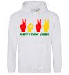 Men`s hoodie Fingers 2022 sport-grey фото