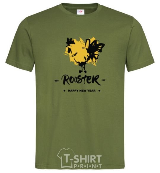 Men's T-Shirt Rooster millennial-khaki фото