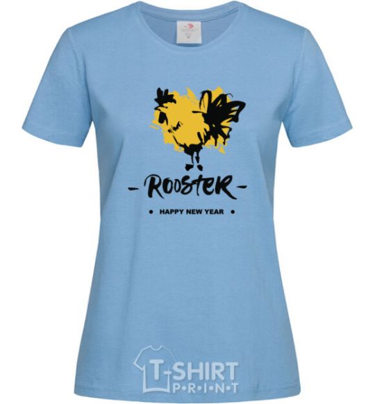 Женская футболка Rooster Голубой фото