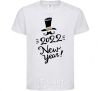 Kids T-shirt 2020 NEW YEAR White фото