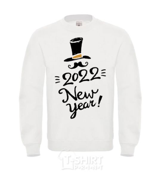 Sweatshirt 2020 NEW YEAR White фото