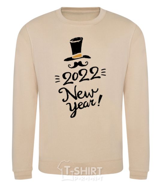 Sweatshirt 2020 NEW YEAR sand фото