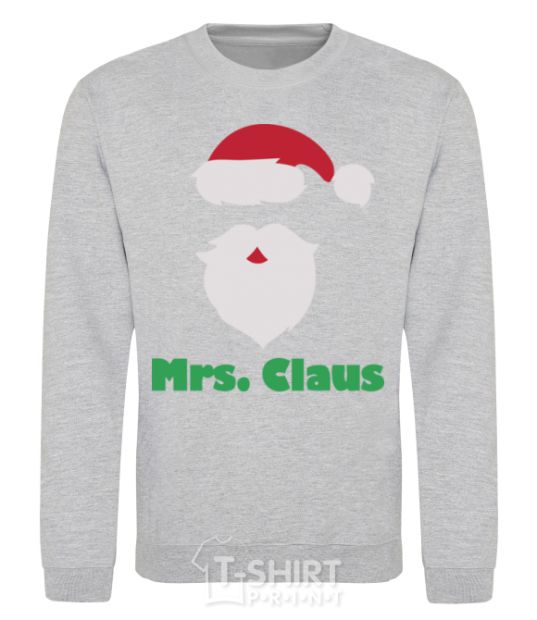 Sweatshirt Mr. Claus sport-grey фото