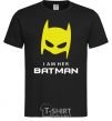 Мужская футболка I'm her batman Черный фото