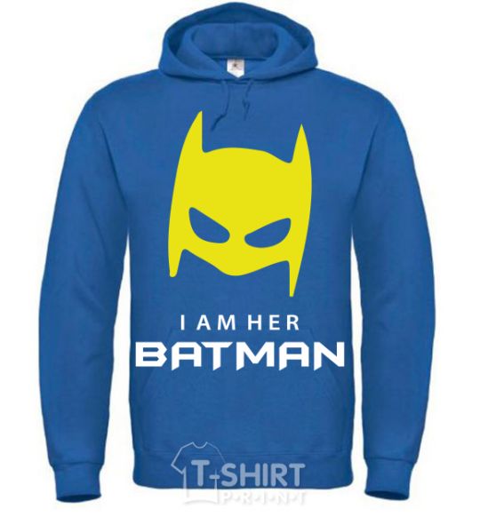 Men`s hoodie I'm her batman royal фото
