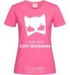 Women's T-shirt I'm his catwoman heliconia фото