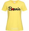 Women's T-shirt Bonnie Flower cornsilk фото