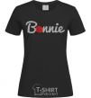 Women's T-shirt Bonnie Flower black фото