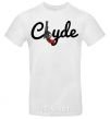 Men's T-Shirt Clyde Gun White фото