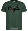 Men's T-Shirt Clyde Gun bottle-green фото