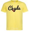 Men's T-Shirt Clyde Gun cornsilk фото