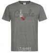Men's T-Shirt Clyde Gun dark-grey фото