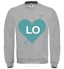Sweatshirt Lo LOVE sport-grey фото